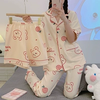 6686 Pocket Cherry Rabbit Three -Piece Set