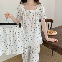 1245 Blue Rose Three -Piece Set