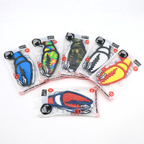 GRAB CRAB ONEBALL THREE-DIMENSIONAL CARTOON MENS AND WOMENS CHILDRENS SNOWBOARD BOARD STICKERS HAUL ASS THREE-DIMENSIONAL BOARD WAX