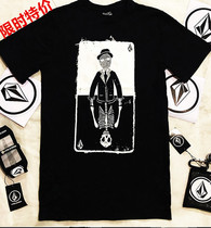 50% discount American Diamond Volcom short-sleeved T-shirt vest Graphic art painting men and women lovers