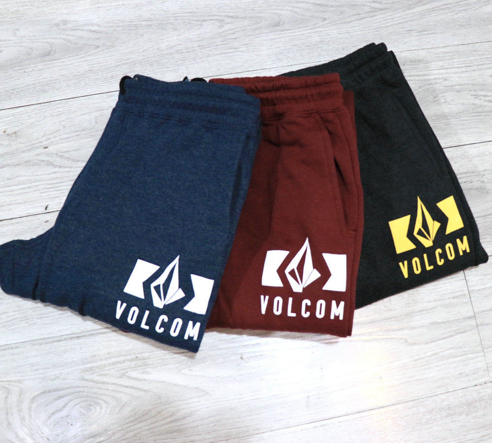 American import volcom Diamond sweatpants grabbing suede warm to receive the leg tide