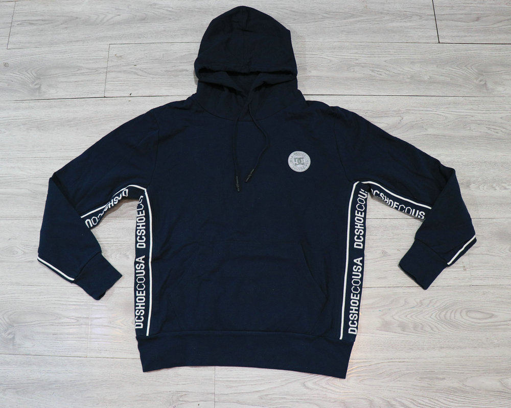 American imported DC hoodie warm breathable fleece string label pullover sweater ski hoodie tide is not waterproof life style