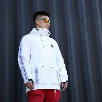 DOL single and double board mens and womens ski suits Ski equipment pullover ski suit top waterproof windproof breathable warm