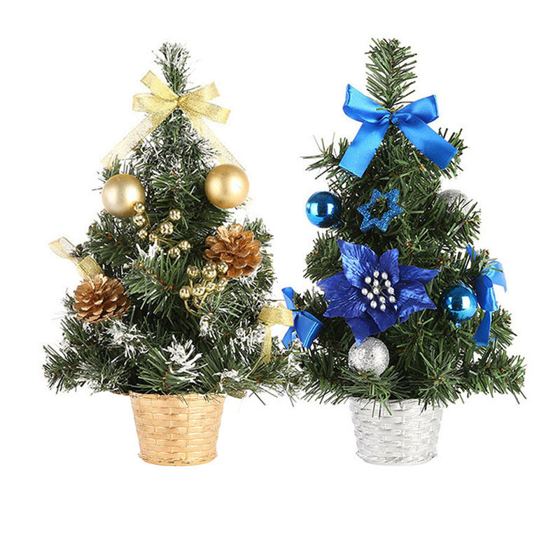 40cm Christmas tree decorations 30 cm Mini artificial trees Christmas decorations Family Christmas gifts 20 cm