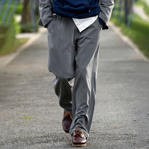 UrbanStandard Business Leisure Pants Mens Autumn New Slim Non-iron Straight Japanese Simple Trousers