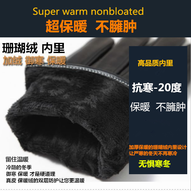Gants pour homme en peau de mouton - Ref 2781660 Image 17