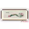 Su embroidery finished flowers Ruyi hand embroidery boutique Peony bed hanging painting Silk embroidery painting Send a friend gift