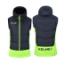 KELME Kalmei xuống áo vest nam và nữ mùa đông đào tạo thể thao ấm áp xuống áo vest trùm đầu Áo thể thao