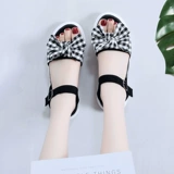 Модные сандалии, летние детские туфли для принцессы, коллекция 2022, в корейском стиле, подходит для подростков