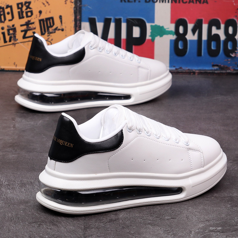 Shoes men's trendy shoes 2021 autumn new Korean version thick-soled couples shoes casual all-match air cushion small white shoes for men