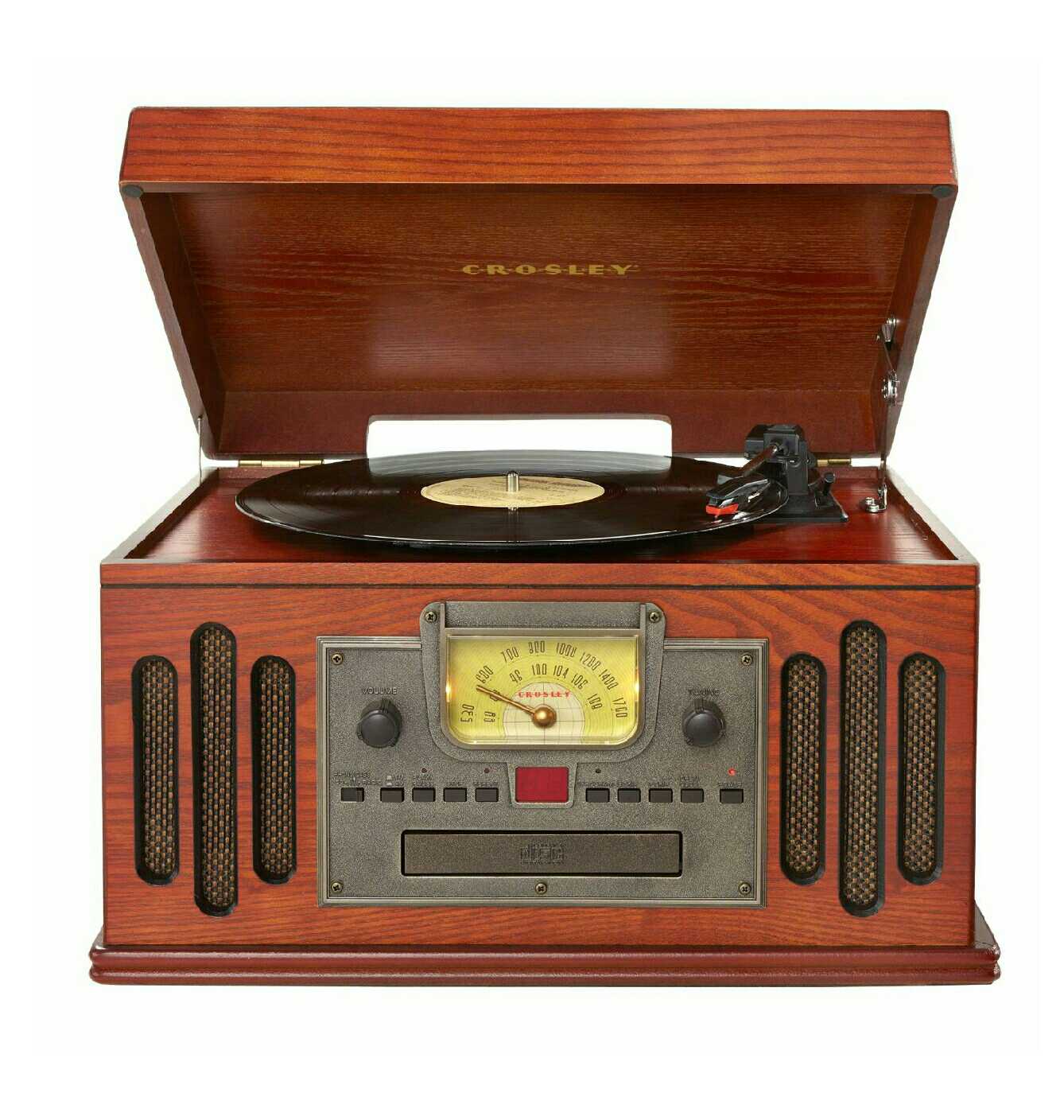 đầu đĩa than dual	 Thương hiệu mới crosley cr704c-pa nhạc sĩ ghi đĩa vinyl radio CD player băng chơi phụ 	đầu đĩa than cũ