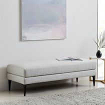 Nordic Minimalist Cloth Art Bed Tailstool Modern Minimalist Shoes Shop Wearing Shoes Change Shoes Creative Soft Bench Bedroom Bedstool