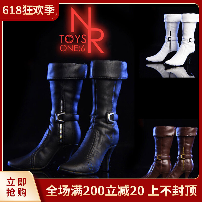 Spot NRtoys NR03 1 6 female soldiers occasionally Aida king Long boot female shoes combat boots model