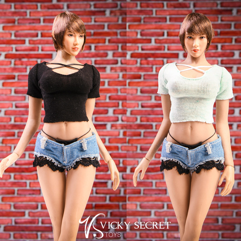 Spot VStoys 1 6 Summer Hot Pants Set 19XG65 does not include the packaging female dolls and headsculptures