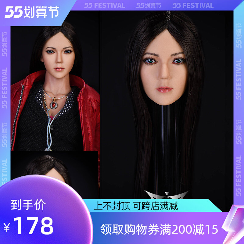 Spot YMTOYS 1: 6 Asian Beauty Head Sculpture Tribute to the PHICEN Baumelled Female Body Woman Occasionally