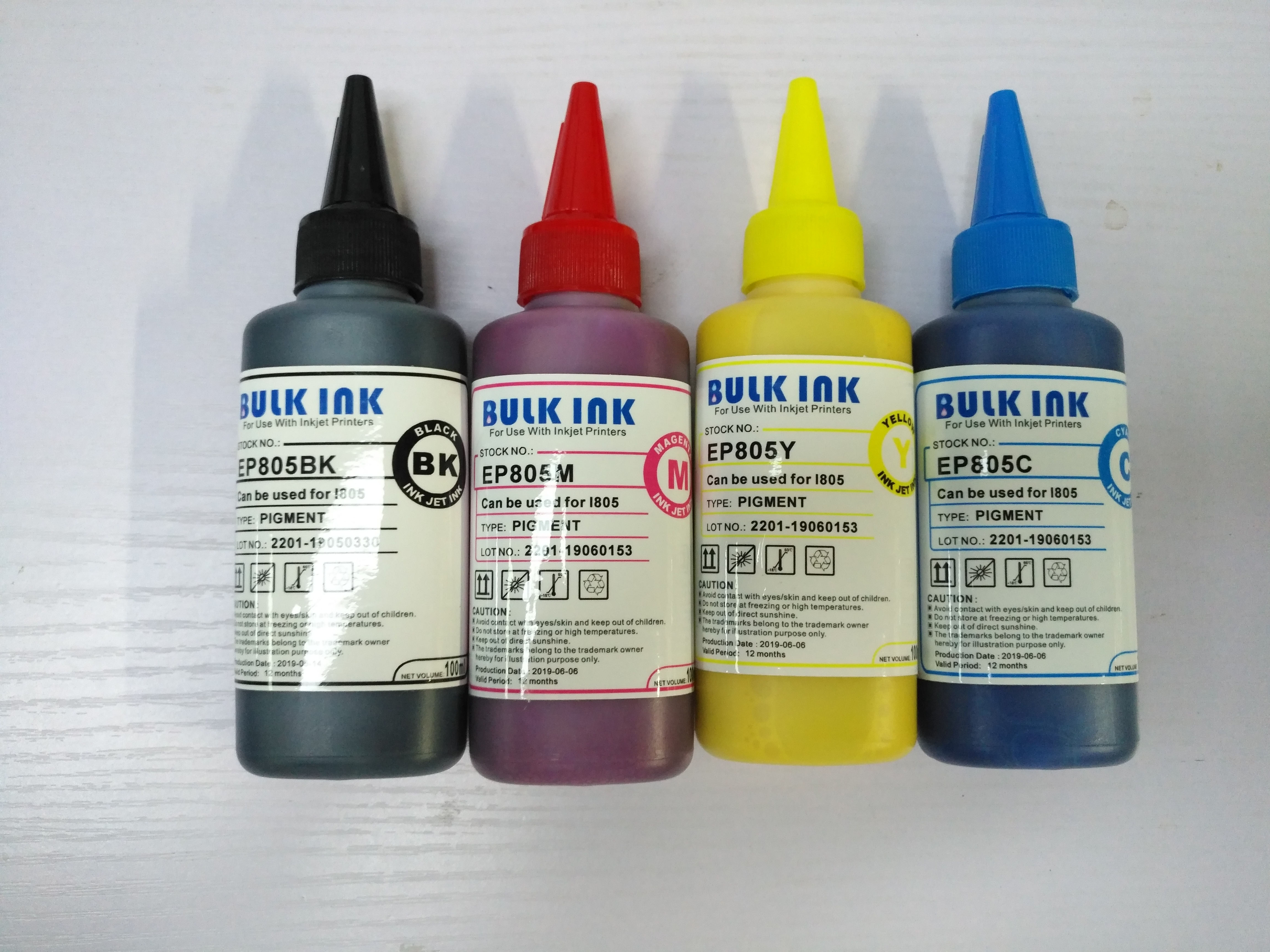 Baidu West EP805 waterproof pigment ink inkjet does not block Epson 4-color printer L1119L3119 ink