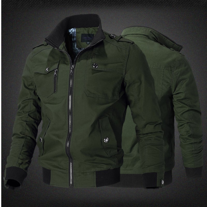 Military Pilot Jacket Men's Flight Jacket Pure Cotton Us Air Force Flight Suit Combat Uniform Military Men's Tactical Clothing
