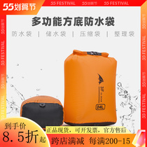 Triple Peak Waterproof Bag Swimming Rafting Anadromous Creek Clothing Sleeping Bag Waterproof Ultra Light Portable Cashier Bag Multifunction Debris Bag