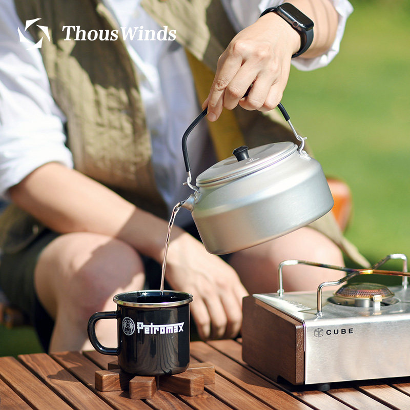 ThousWinds outdoor kettle exquisite camping picnic picnic equipment aluminum coffee pot kung fu teapot