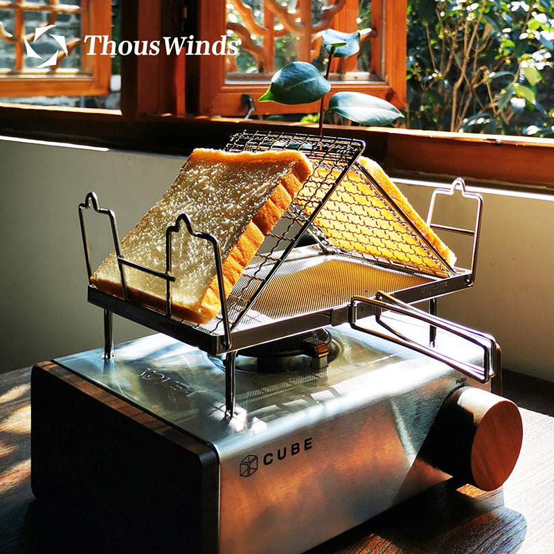 Thous Winds Baking Net Straight Fire Toast Bread Fish Stainless Steel Outdoor Fine Camping Grill