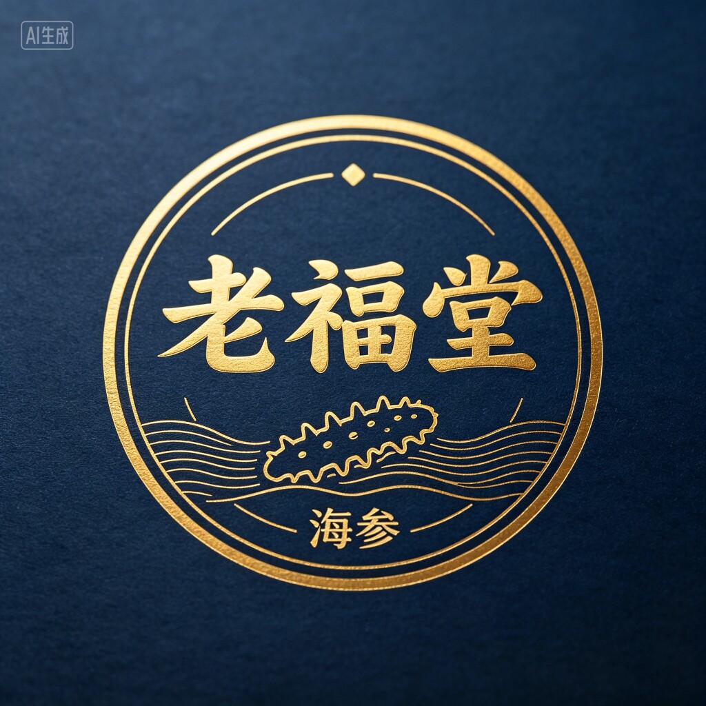 老福堂海参的LOGO
