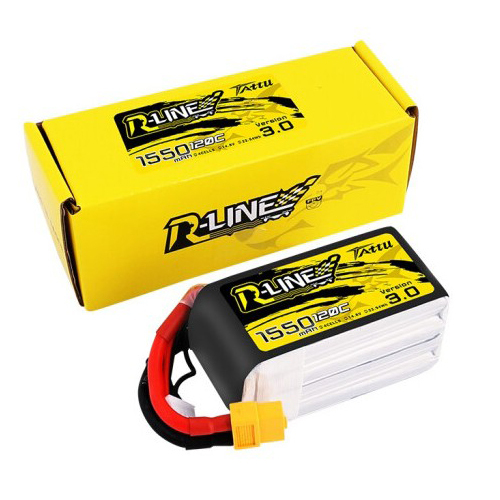 Ace Grignard Tattu R-Line Golden Brick 3.0 4S 1300/1550/120C Fpv Racing Drone Power