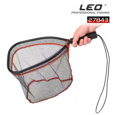 Luya fishing net portable stream net can hang waist fly fly fishing net fishing small and medium size fish fishing