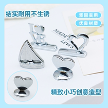 Cartoon Silver Business Clips Creative Note Clippers Brand Claims Folder