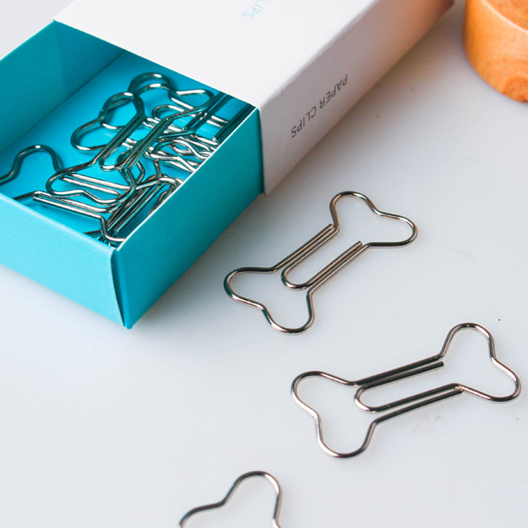 Bone Backshape Needle Lovely Creative Han Pin Stealth Export Customized Office Receiving Gifts