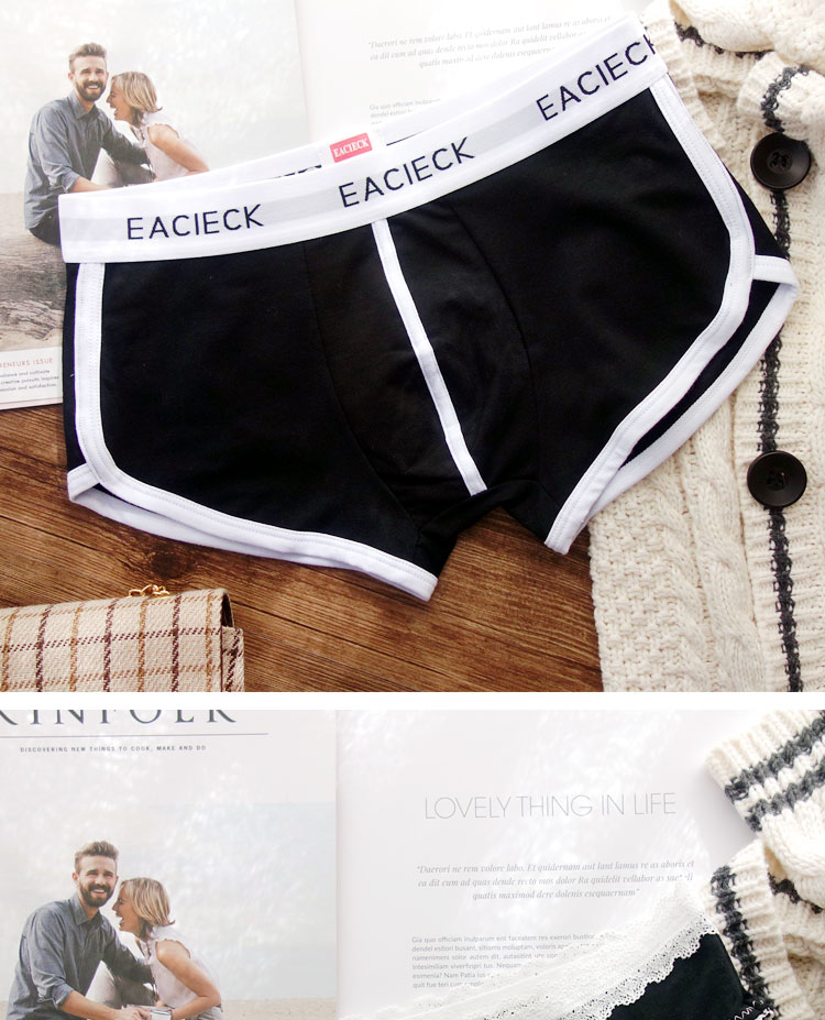 Đàn ông và phụ nữ cặp vợ chồng đồ lót cotton phù hợp với cặp vợ chồng gợi cảm ren sáng tạo cặp đôi đồ lót đồ lót ibasic