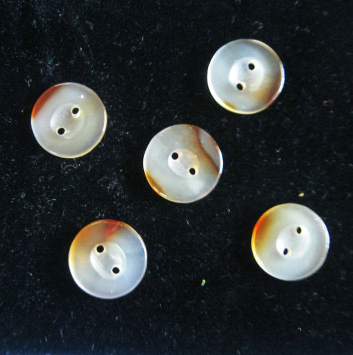 Old Objects Folk Items Accessories Folk Qing Period Handmade Engraving Exquisite Agnaud Clothing Button One Of The Buttons