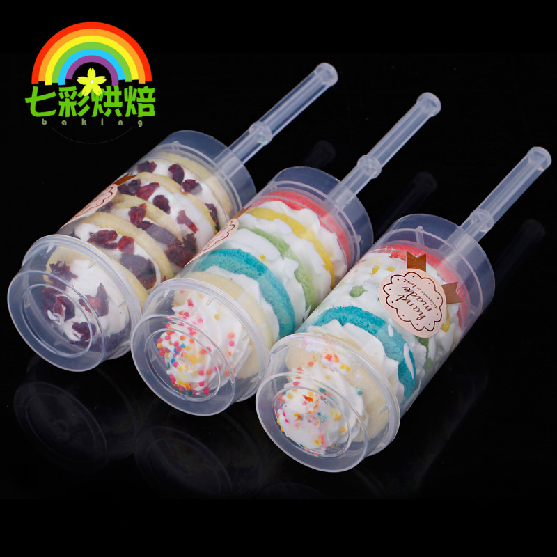 10 Loaded PushCake Pushback Kids Fun Cake Push Tweet Cake Baking Mold