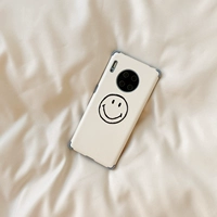 Mate30pro [шелковое белое фона вышивки смайлики]
