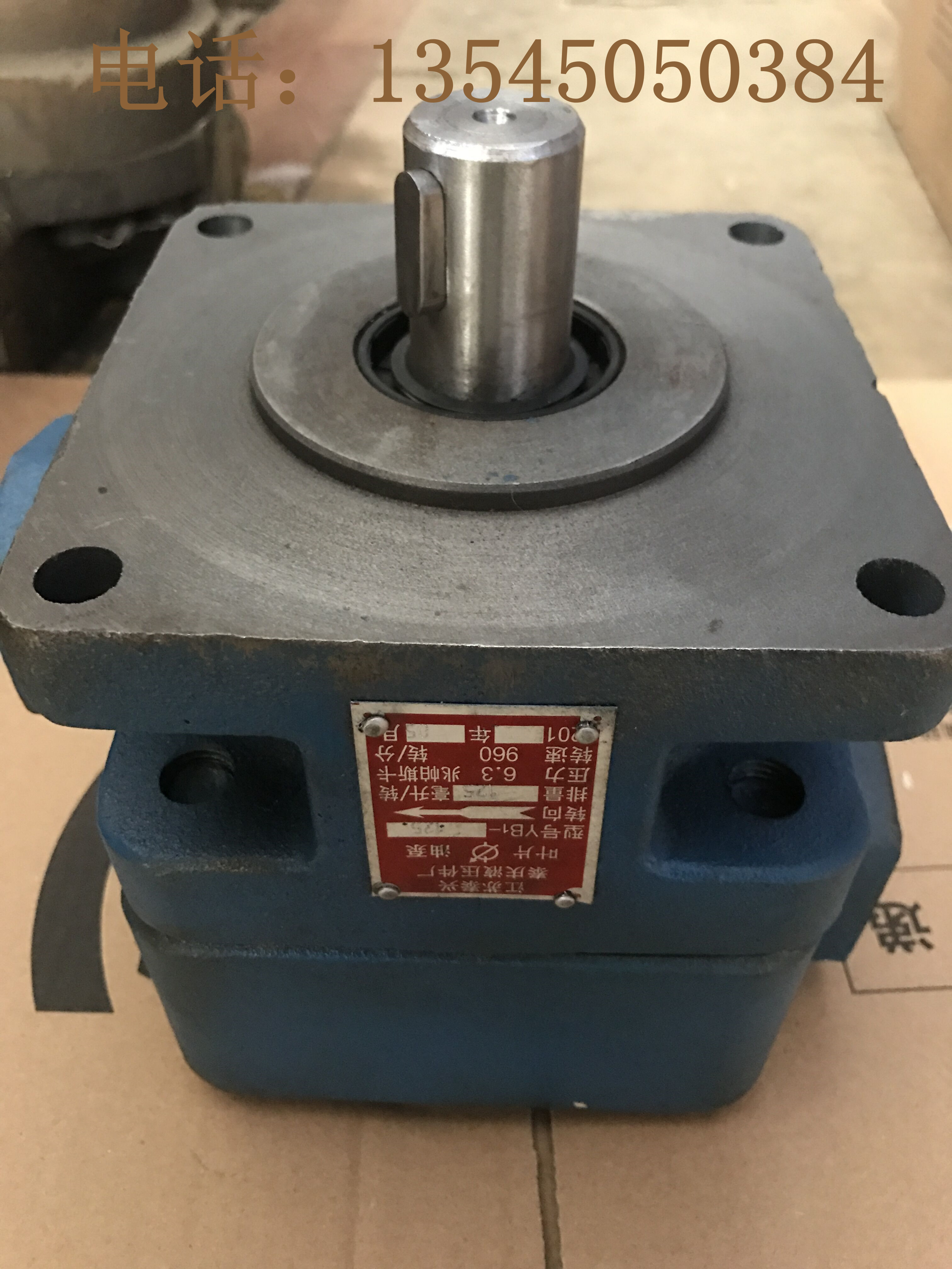 Double vane pump YB1-2 5-10 YB1-12-25 2 5-10 YB1-63-100 12-25