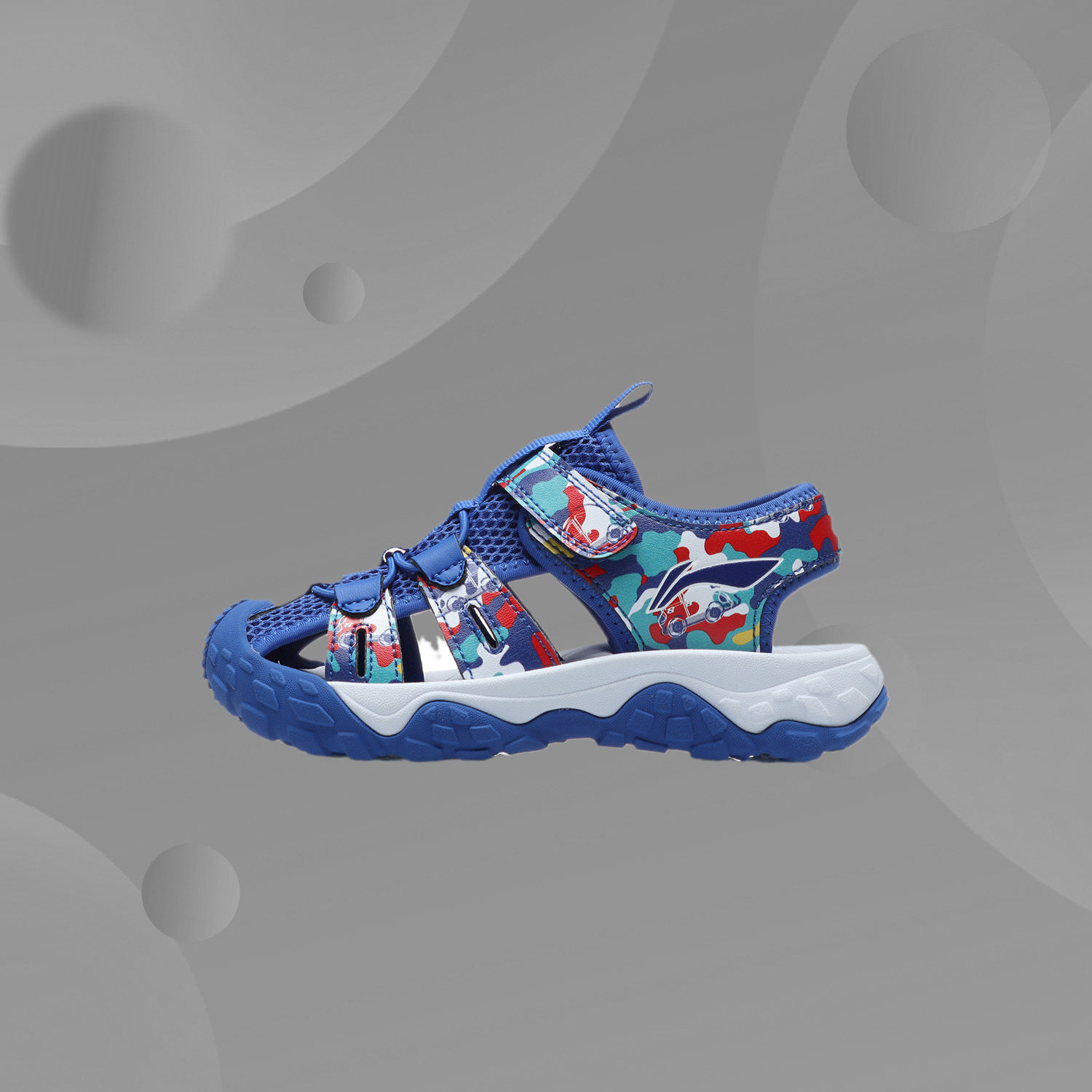 Li Ning children shoes men and women sandals sandals Baotou beach shoes Classic breathable low-help sneakers YKKR028