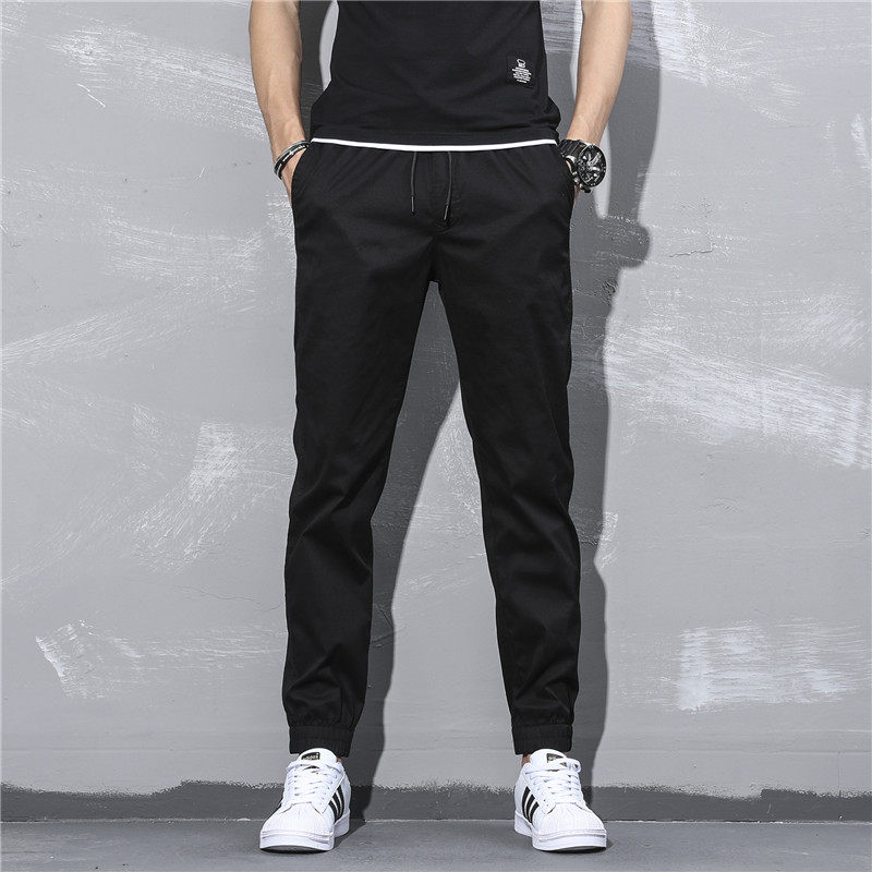 Spring and Autumn Japanese Boy Tide Nine Sports Pants Han Edition Lax Current Package