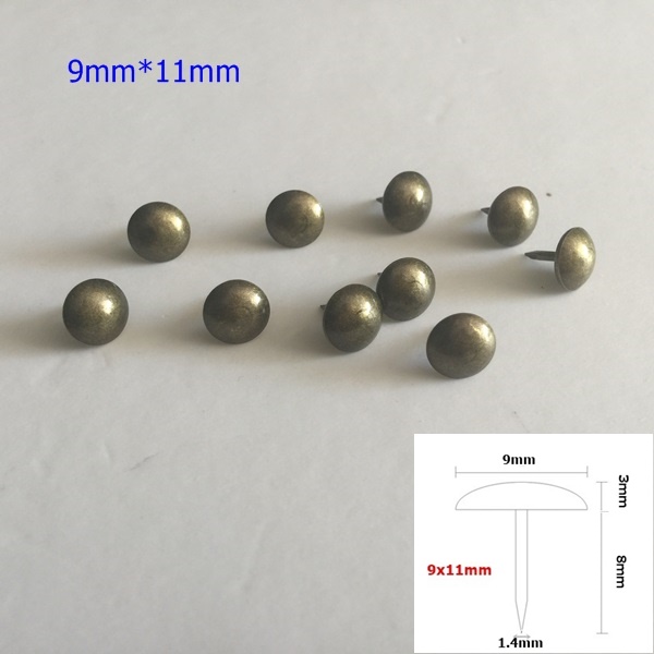 5 đến 50mm đường kính bong bóng móng tay trang trí pin đồng quá trình sofa trống móng doornail bởi mặt hàng chủ lực mặt hàng chủ lực cổ - Ghế sô pha ghế sofa giá rẻ dưới 2 triệu