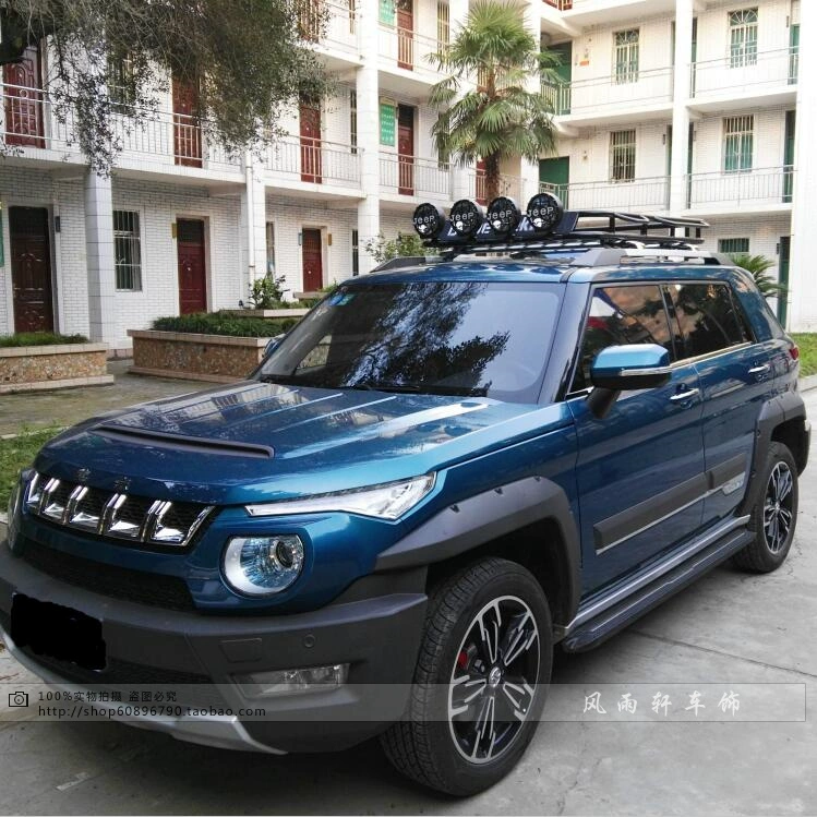 JEEP Bắc Kinh BJ20 khung tải hành lý BJ20 giá nóc giá đỡ hành lý giá kệ nóc giỏ có xà ngang - Roof Rack