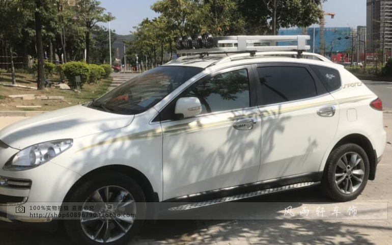 Universal SUV chịu tải khung hành lý khung xe giá hành lý khung Giá nóc khung giá nóc giỏ du lịch - Roof Rack nóc xe ô tô