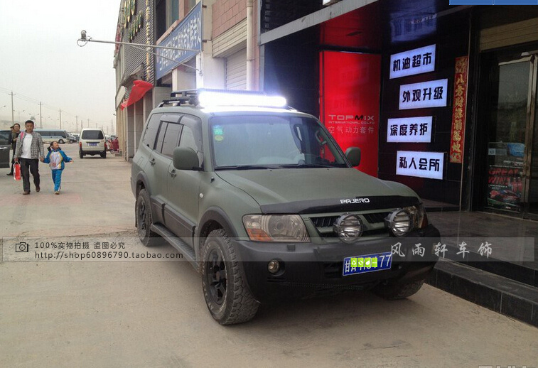 Giá treo hành lý Mitsubishi Pajero v73 hộp hành lý v93 v97 V98 giá nóc V75 V77 khung hành lý thanh lý giá nóc ô to