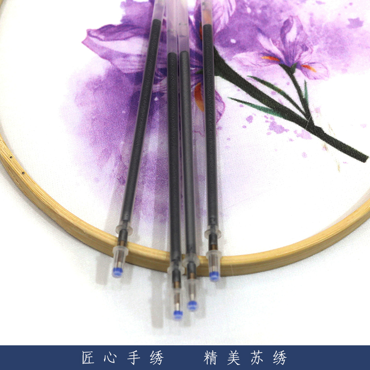 Embroidery embroidery fabric special painting line pen high temperature disappearance pen ironing faded fade clothing hot pen core