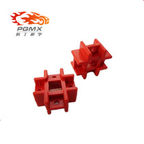 Peng Works Model Well Character Plastic Connecting Piece Fastener Cross Fixed Frame Creative Toy Assembly Toy