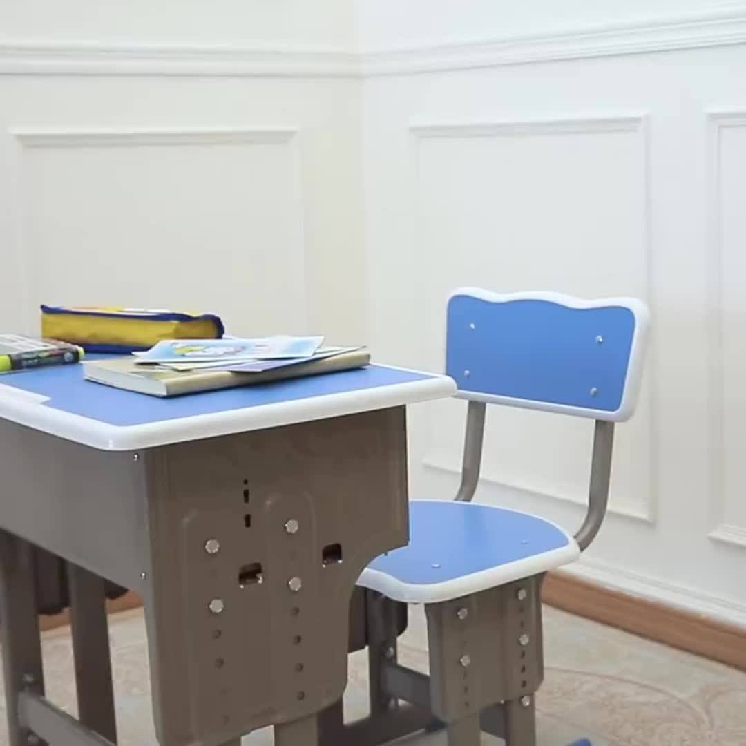 Modern School Library Reading School Furniture Table And Desk Metal