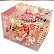  New product listing diy cottage sweetheart dream handmade small house assembly model Birthday gift female send girlfriend