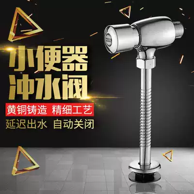 All copper urinal flush valve hand-pressed toilet toilet urinal switch press delay Flushing Valve