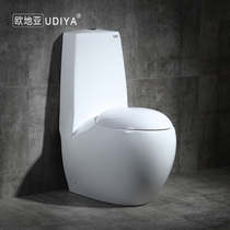 Oudea bathroom toilet Creative personality Rear water toilet Horizontal straight flush anti-blocking wall toilet