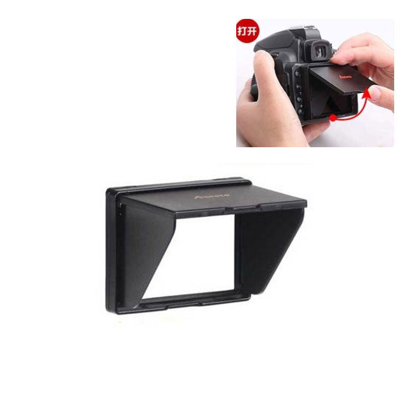 LCD screen sunshade Sony A7S A7R A7M2 camera LCD screen sunshade universal 3 2 inches
