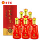 Gubeichun 38% century-old Jixiangfu strong-flavor liquor solid gift box 500mL*6 bottles whole box