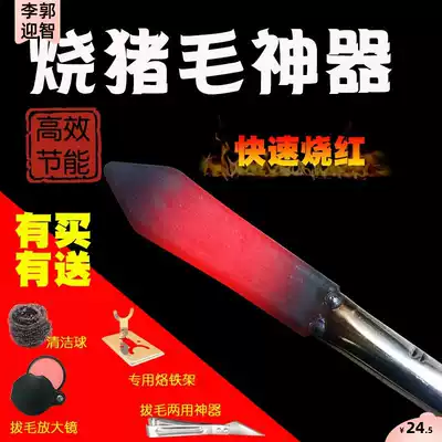 Electric soldering iron baked pig hair pig head removal multifunctional pig feet electric iron pork chrome iron sheep head tool small tip