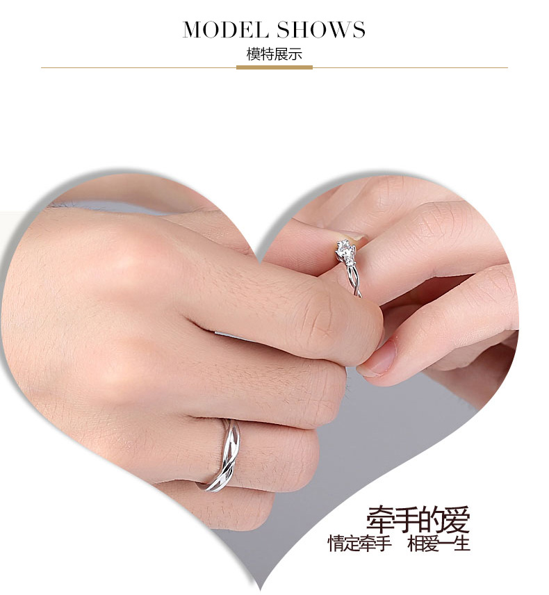 Bague mixte OU MEIEN en Argenterie - Ref 3086283 Image 13